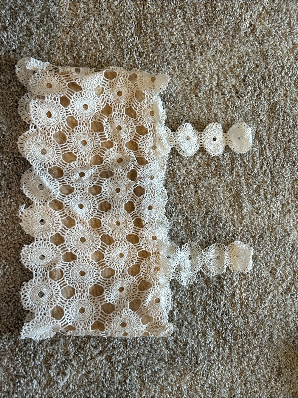 Evenuel NWT White Crochet Lace Tube Top - Women Accessories